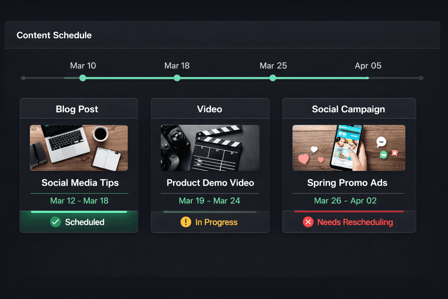 LinkSwitch App Code-Liste und Planung