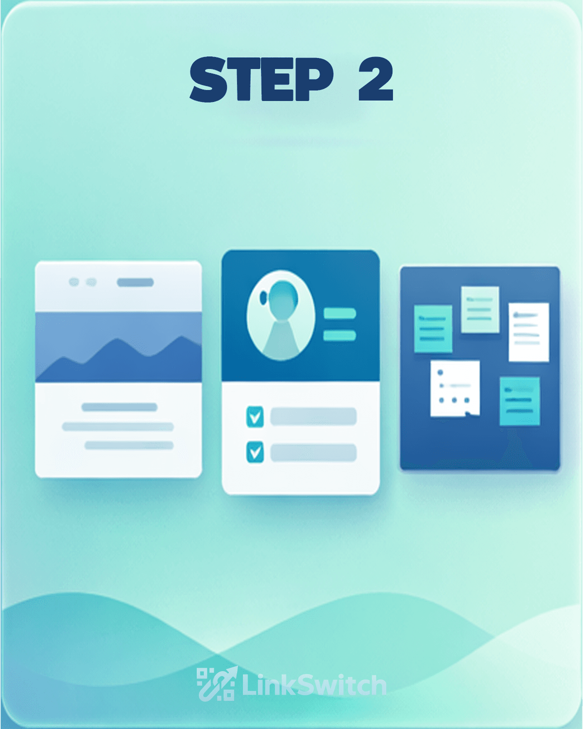 Step 2: Choose destination page