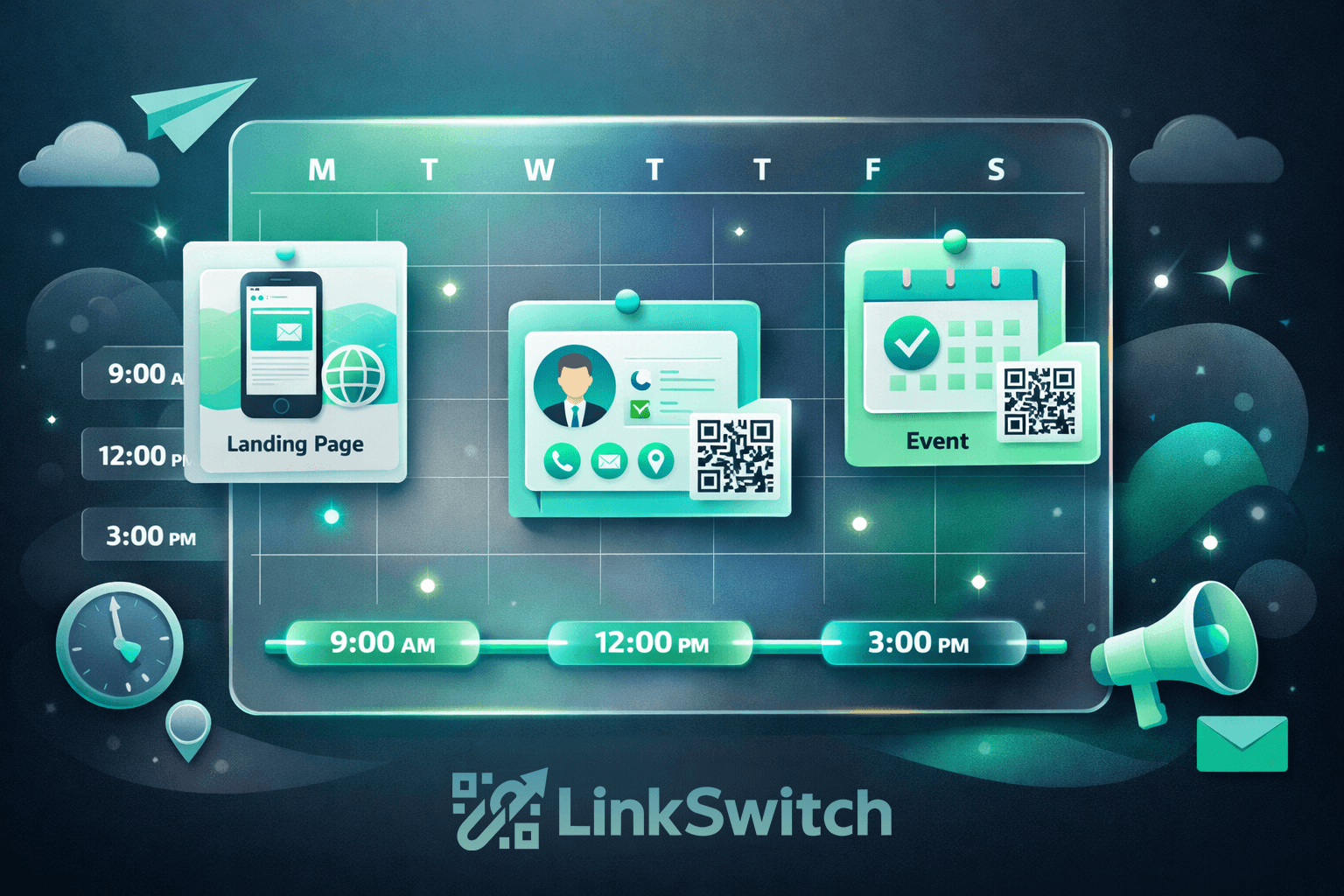 Content scheduling view